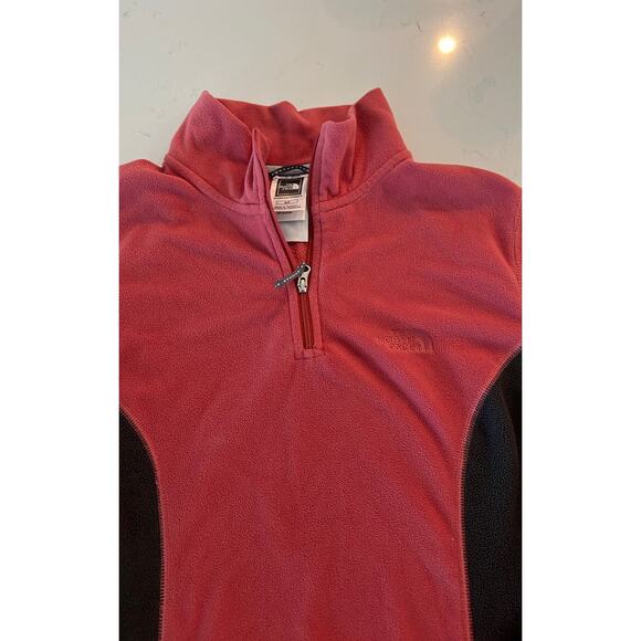 The North Face Quarter Zip Fleece Sweatshirt Size Women's Small - Picture 2 of 3